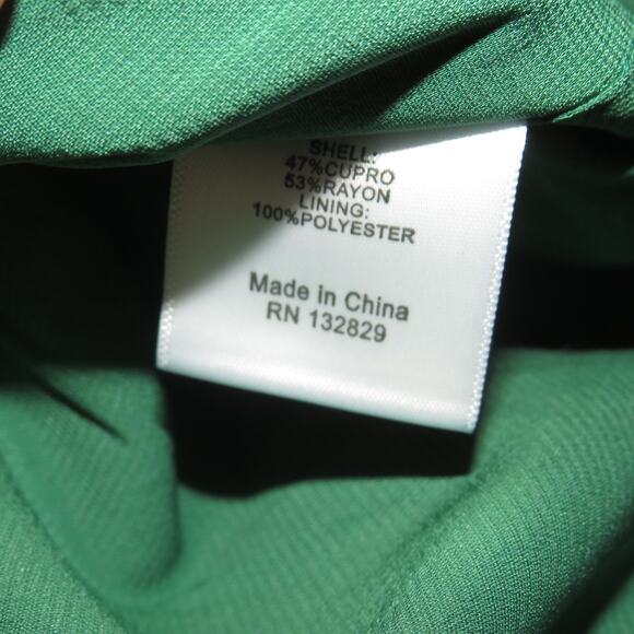 NBD Kelly Green Satin Beverly Blvd Deep V-Neck Evening Dress - Picture 11 of 12